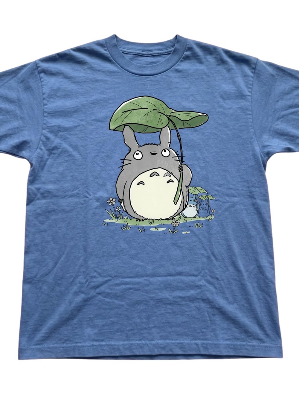 Gildan Blue Totoro Graphic Short Sleeve Tee, Gift For Her, For Him